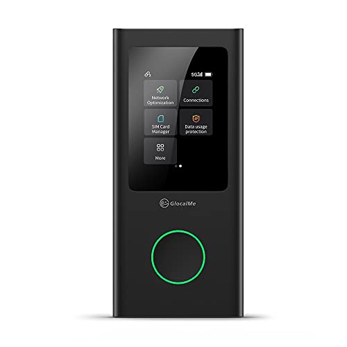 GlocalMe Numen Air 5G Portable WiFi Hotspot Travel