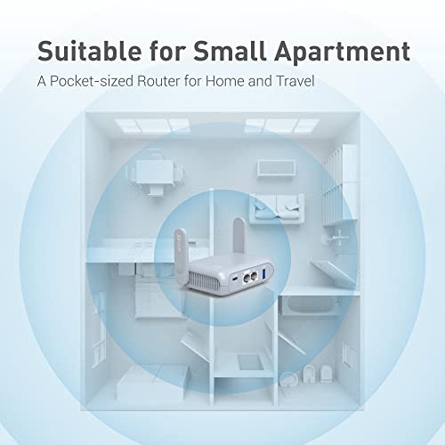 GL-MT3000 Pocket-Sized Wi-Fi 6 Router for Camping