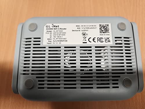 GL-MT3000 Pocket-Sized Wi-Fi 6 Router for Camping