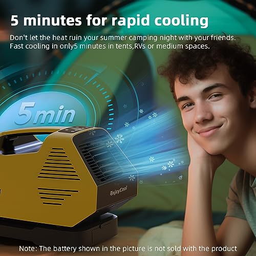 Portable Camping Tent Air Conditioner, Low Power Consumption