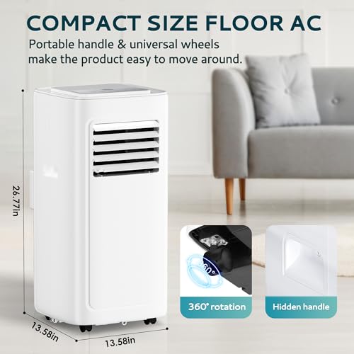 EUHOMY 8,000 BTU Portable Air Conditioner for Camping