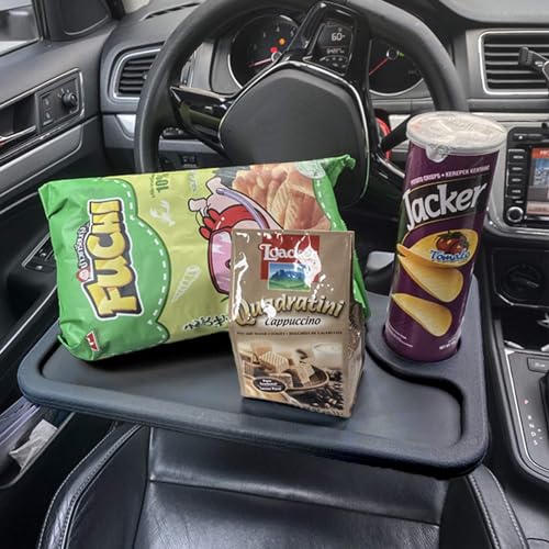 JUSTTOP Multipurpose Car Steering Wheel Desk for Travel