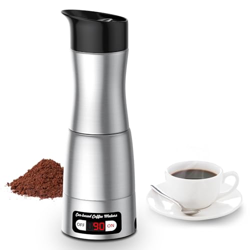KreeySant Portable Coffee Maker, 3-In-1 for Travel