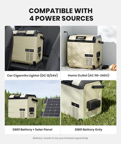 EENOUR D18 12V Portable Car Refrigerator and Freezer