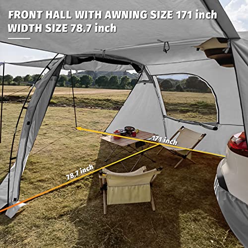 KAMPKEEPER SUV Car Tent with Tailgate Shade Awning