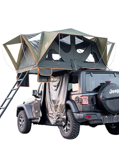 Andromeda Rooftop Tent: Soft Cover, 2-3 Person Camping