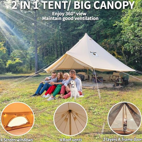 DANCHEL OUTDOOR B5 PRO Luxury Glamping Bell Tent