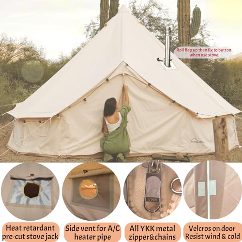 DANCHEL OUTDOOR B5 PRO Luxury Glamping Bell Tent