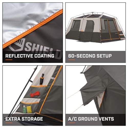 Bushnell Instant Tent | 9 Person Cabin Design