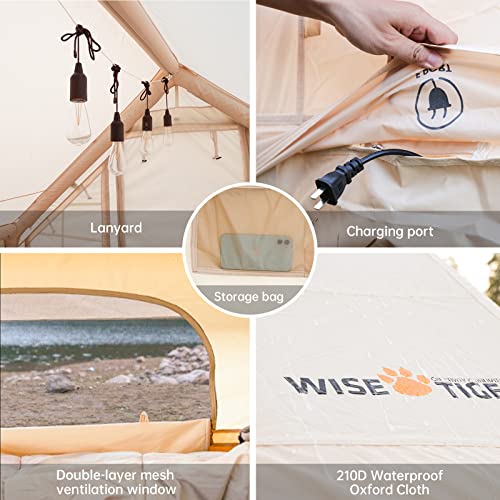 Luxury Inflatable Glamping Tent with Easy Setup