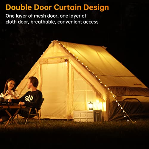 Luxury Inflatable Glamping Tent with Easy Setup