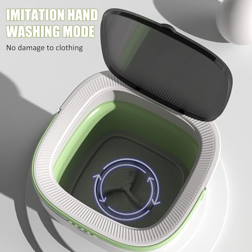 11L Upgraded Portable Mini Washing Machine for Camping