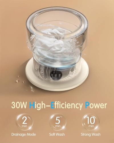 Compact 10L Portable Mini Washing Machine for Camping