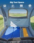 JOYTUTUS Double Door SUV Tailgate Tent for Camping