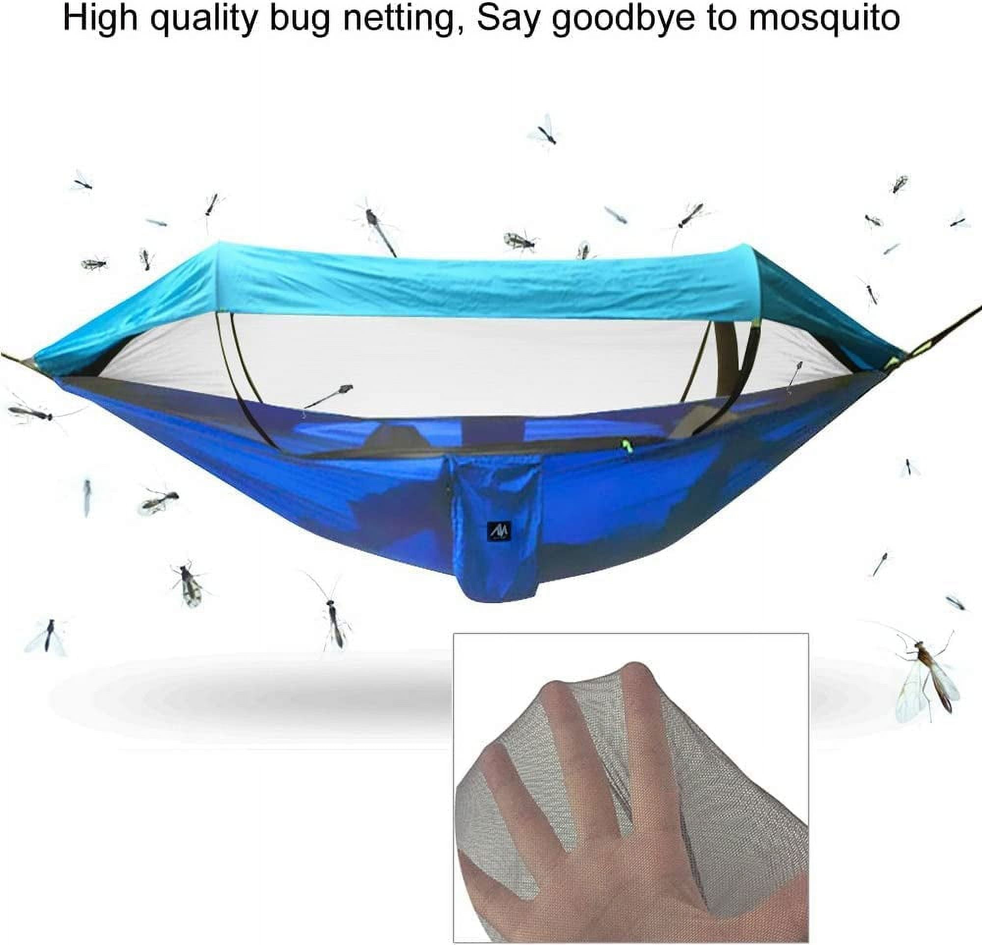 IC ICLOVER Camping Hammock Tent with Mosquito Net & Sunshade