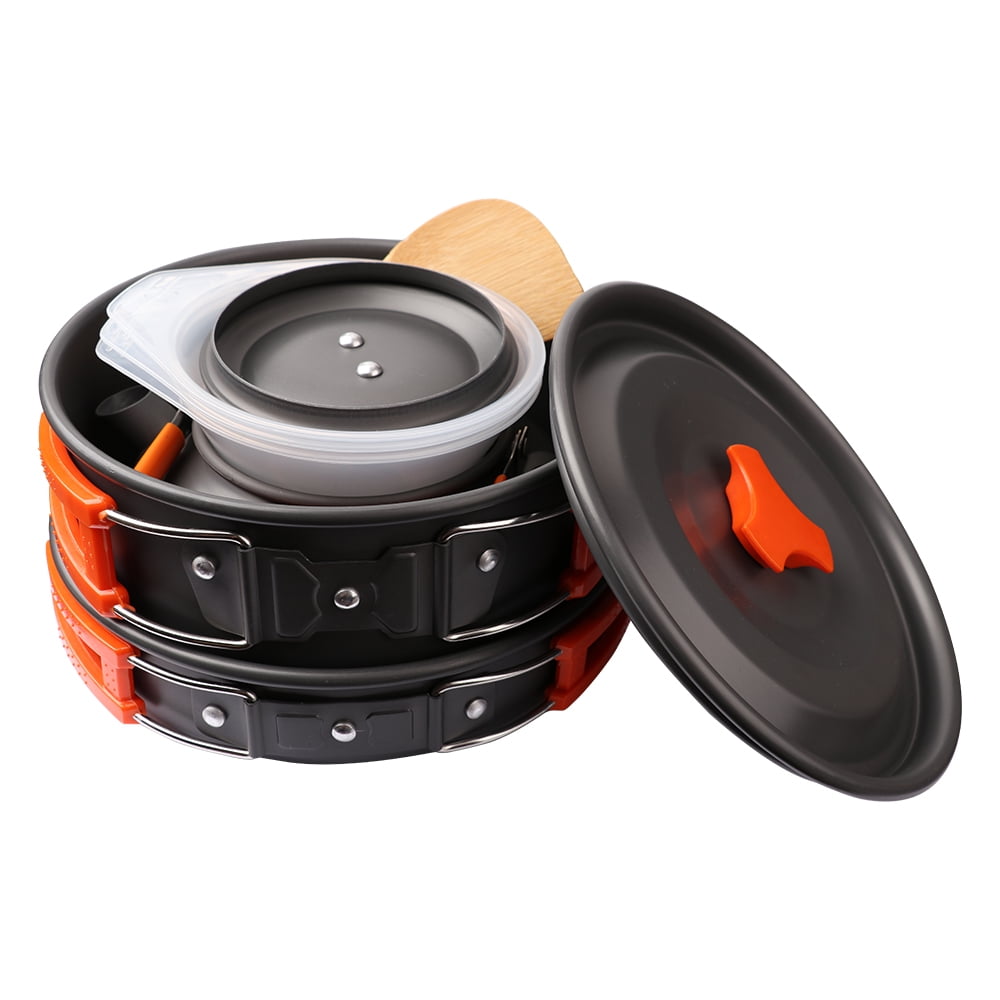 Gutsdoor Camping Cookware Set with Utensils and Storage