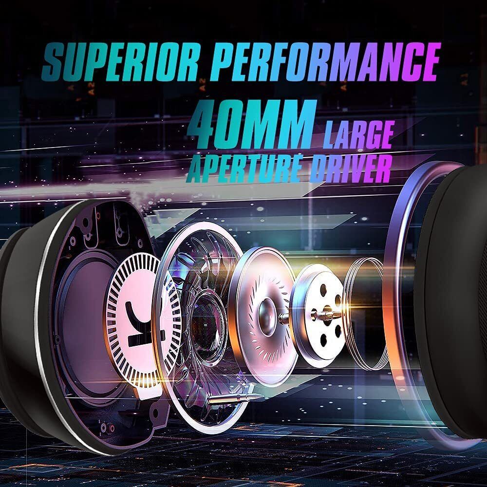 LED Gaming Headset with Cat Ears - PS4/PS5