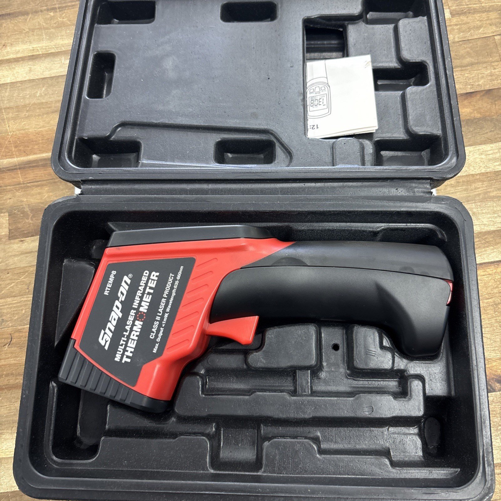 Snapon MultiLaser Infrared Thermometer with Case