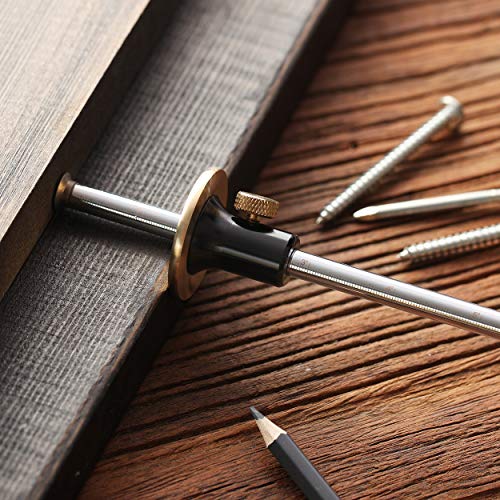 Woodworking Wheel Marking Gauge with Extra Blades
