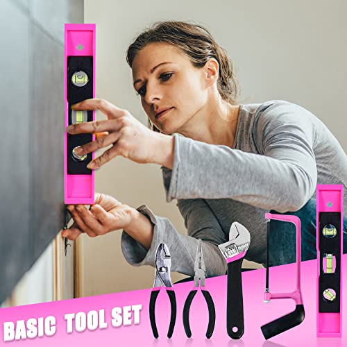 205 Piece Pink Tool Set with Electric Screwdriver