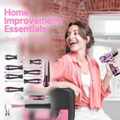 PULITUO 152pc Cordless Drill Set 12V Power Tools