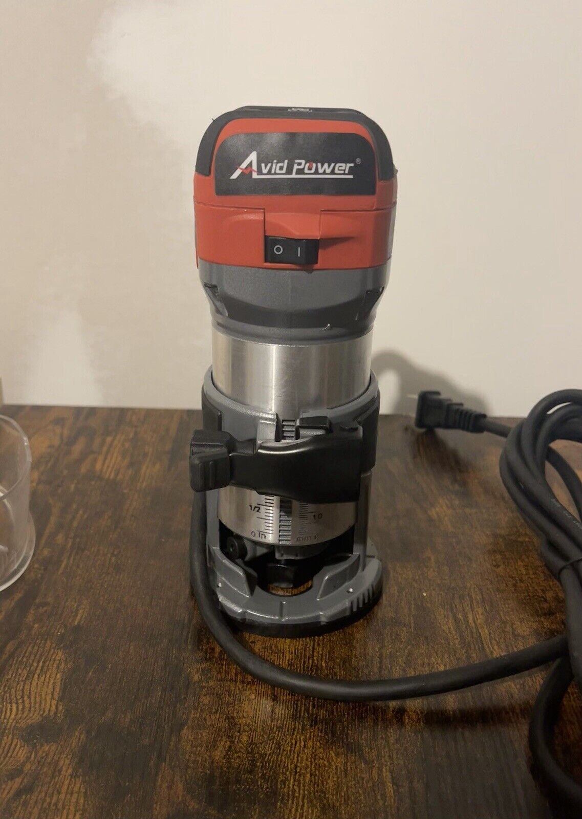 Compact Router Tool for Woodworking, Fixed Base Router