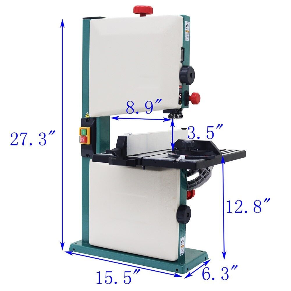 220V Woodworking Band Saw Machine - 450W Power