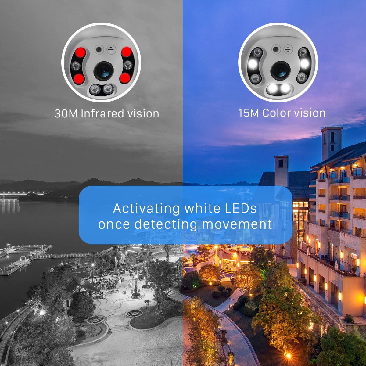 Wireless Outdoor Security Camera with PTZ