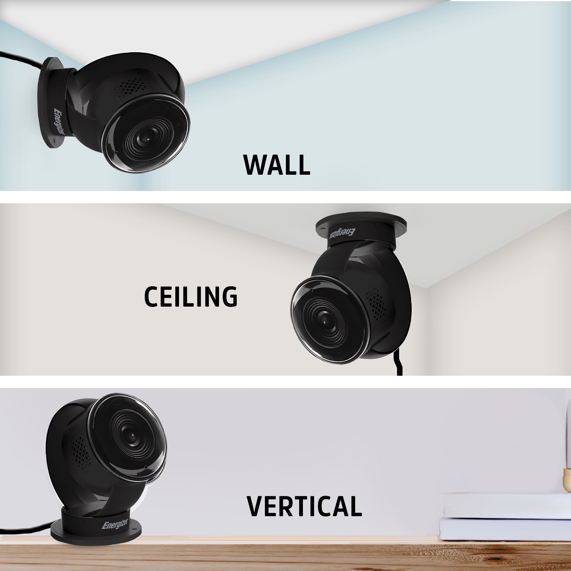 Energizer Smart Wi-Fi Security Camera: Full HD Indoor