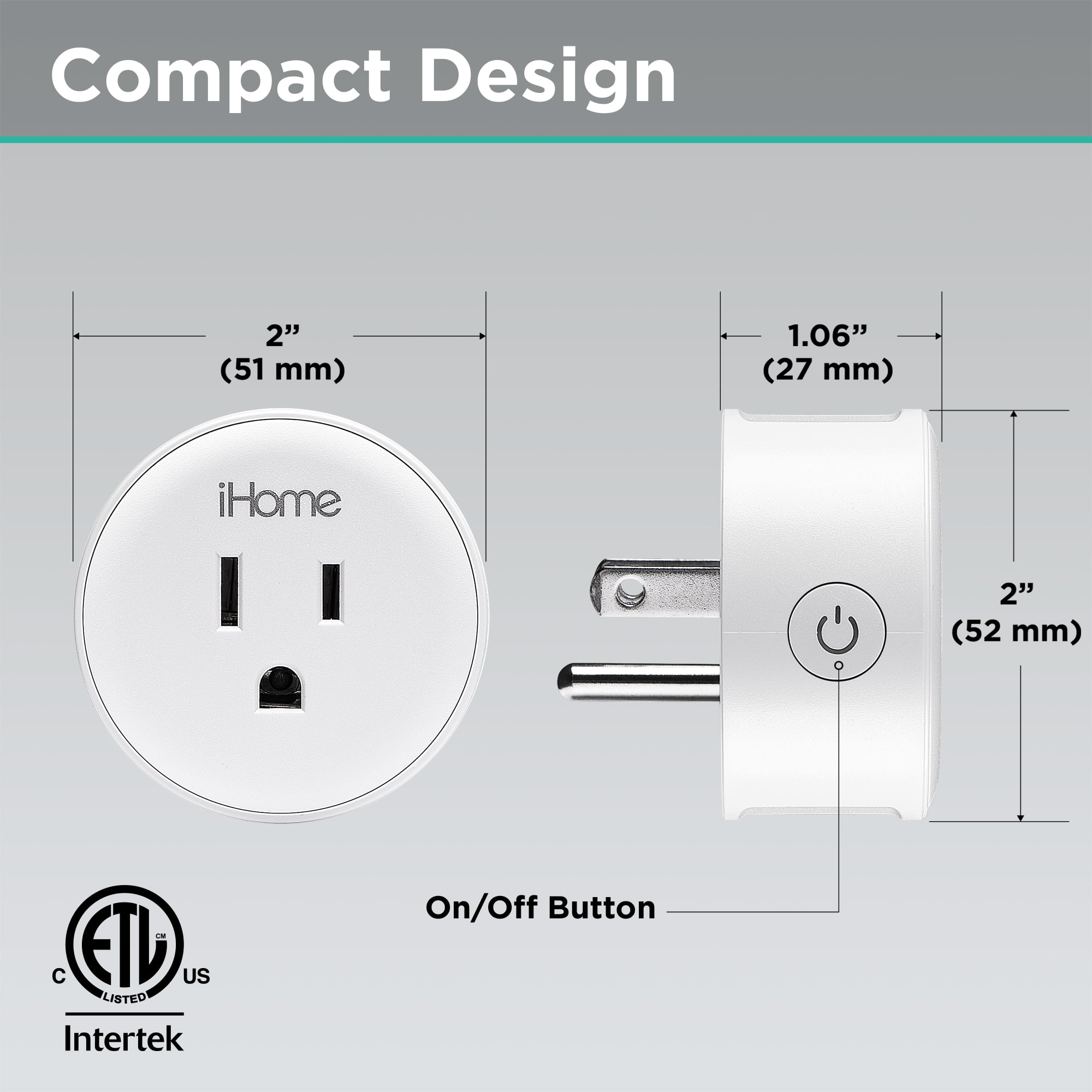 Smart Plug with Alexa and Google Home Control