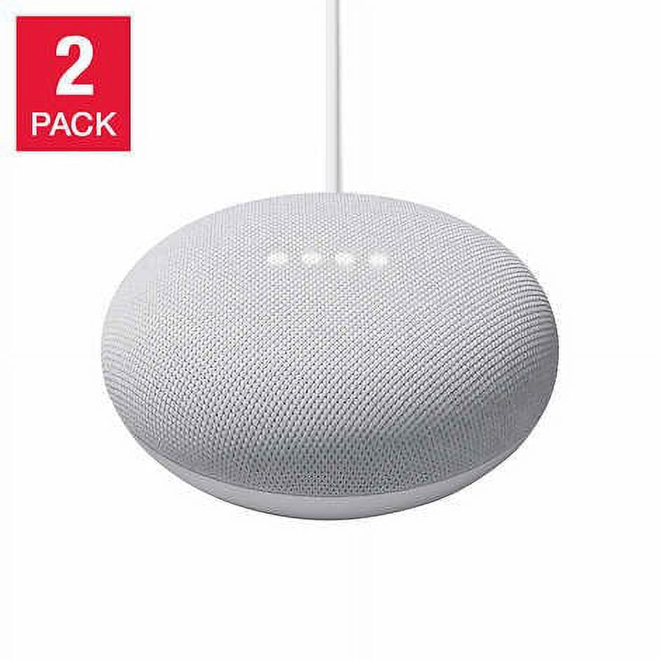 Google Nest Mini - Chalk 2-Pack