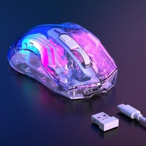 OFFSIR Wireless Gaming Mouse with RGB Lights