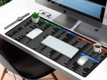 Rinaze Grande Alfombrilla de Mouse Multifuncional y Antideslizante