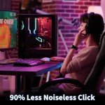 OFFSIR Wireless Gaming Mouse with RGB Lights