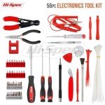 56-Piece Electronics Repair Tool Kit Set