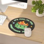 Fire Container Design Mouse Pad - Set of 2