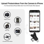 4-in-1 SD Card Reader for iPhone and Android