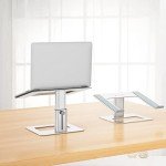 Adjustable Aluminum Laptop Stand for 10-14 Inches