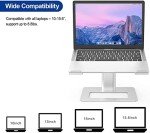 Adjustable Aluminum Laptop Stand for 10-14 Inches