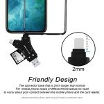 4-in-1 SD Card Reader for iPhone and Android