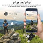 4-in-1 SD Card Reader for iPhone and Android
