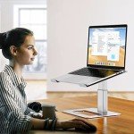 Adjustable Aluminum Laptop Stand for 10-14 Inches