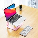 Ergonomic Aluminium Laptop Stand for 10-15.6" Laptops