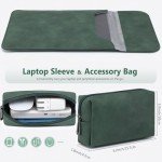 Midnight Green Laptop Sleeve for MacBook Pro 16