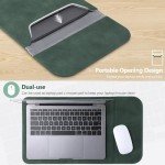Midnight Green Laptop Sleeve for MacBook Pro 16