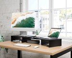 Fiteyes Laptop Monitor Stand with Keyboard Storage