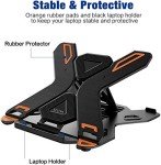 Ergonomic Adjustable Laptop Stand for 10-15.6" Laptops