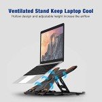 Ergonomic Adjustable Laptop Stand for 10-15.6" Laptops