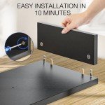 Adjustable Dual Monitor Stand with 48.2-Inch Arm