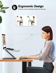 Ergonomic Adjustable Laptop Stand with Heat Vent